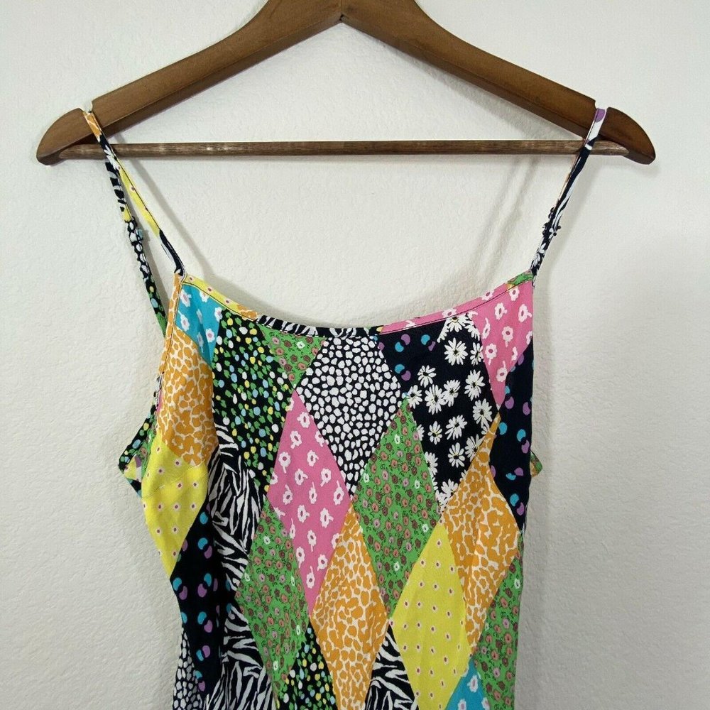 Target Multicolor Patchwork Maxi Dress - image 7